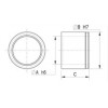 High wear Slide bearing [103-3] (103143019247)