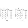Polycarbonate PC washer [173] (173144000022)