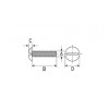 Slotted mushroom head screw [276] (276402059902)